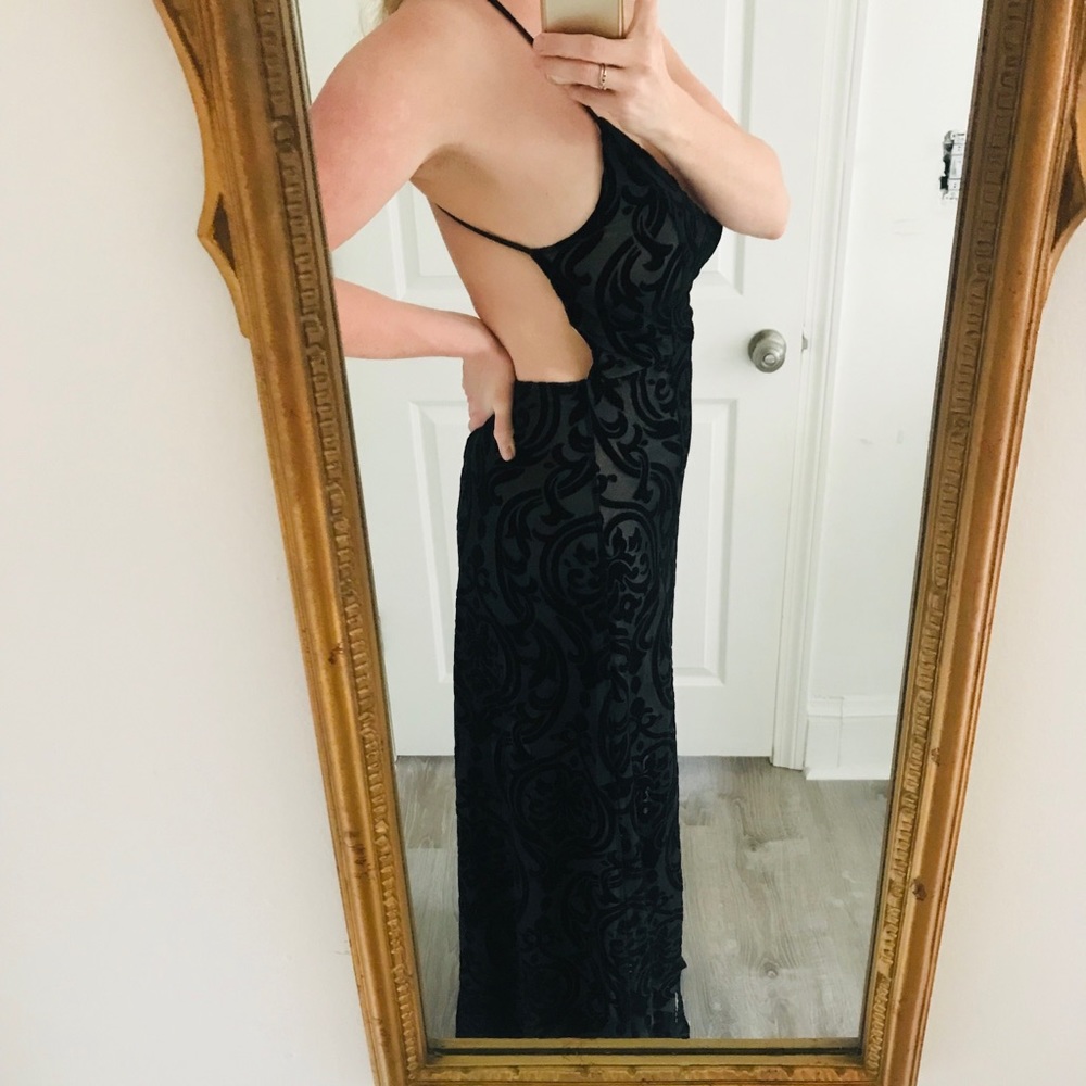 Velvet Prom/Evening Dress